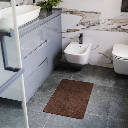 Килимок універсальний для підлоги вовна 45*75см коричневий Дариана Житомир - изображение 7