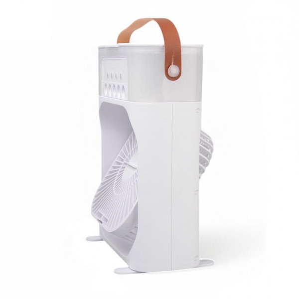 Вентилятор Air Cooler Fan USB з зволожувачем повітря та підсвічуванням (Білий) Київ - фото 7