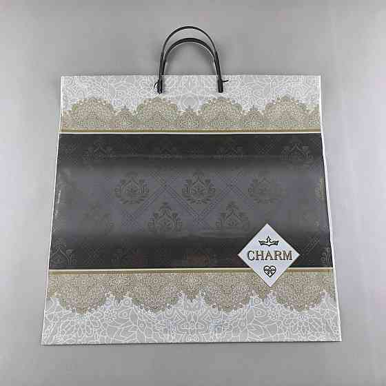 Поліетиленовий пакет (40х40) з пластиковою ручкою "Шарм" (10 шт.) Харків