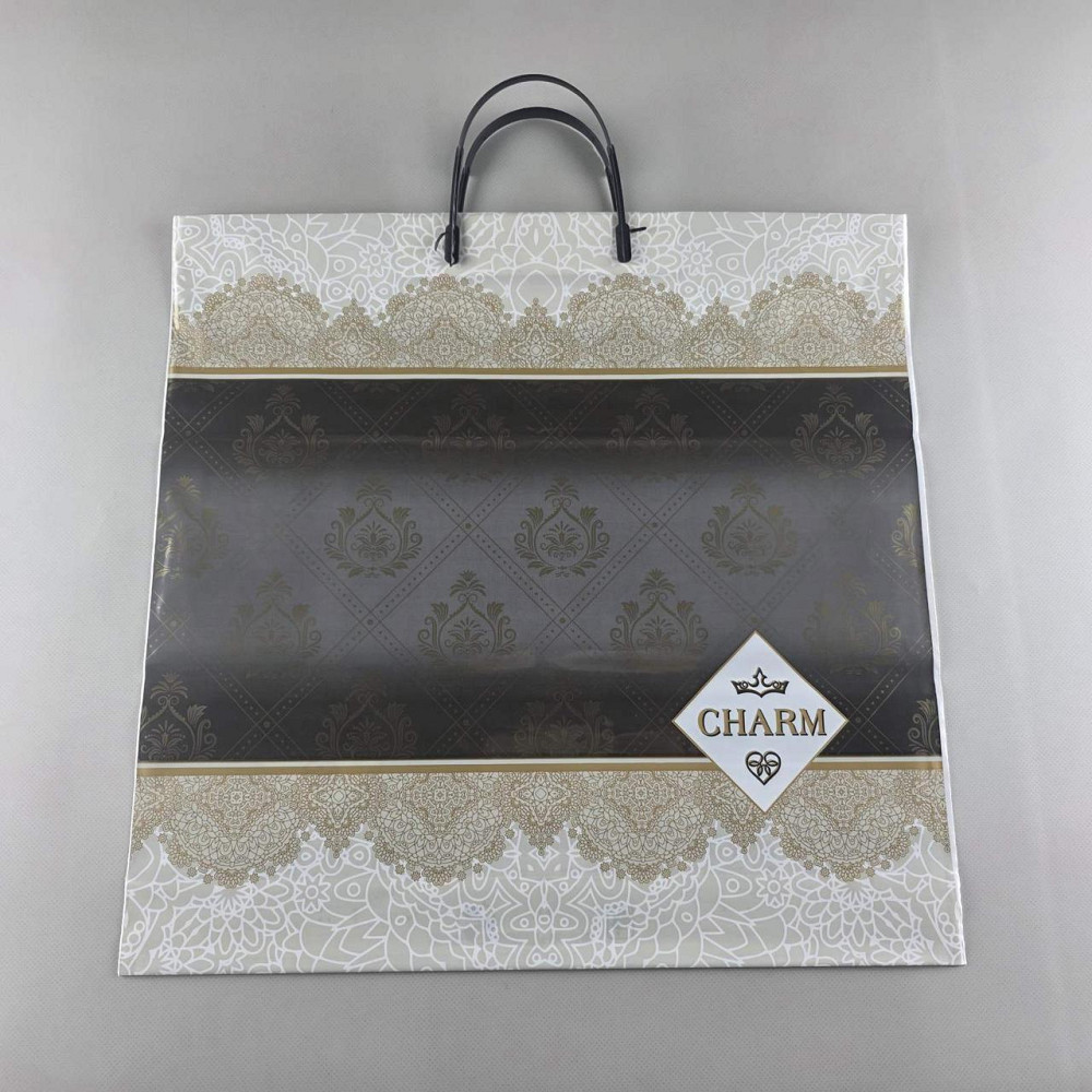 Поліетиленовий пакет (40х40) з пластиковою ручкою "Шарм" (10 шт.) Харків - фото 1