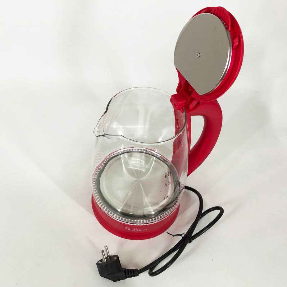 Электронный чайник для дома, Электрочайник для кухни с подсветкой, Чайник с дисковым нагревом KH-60 Львов - изображение 5