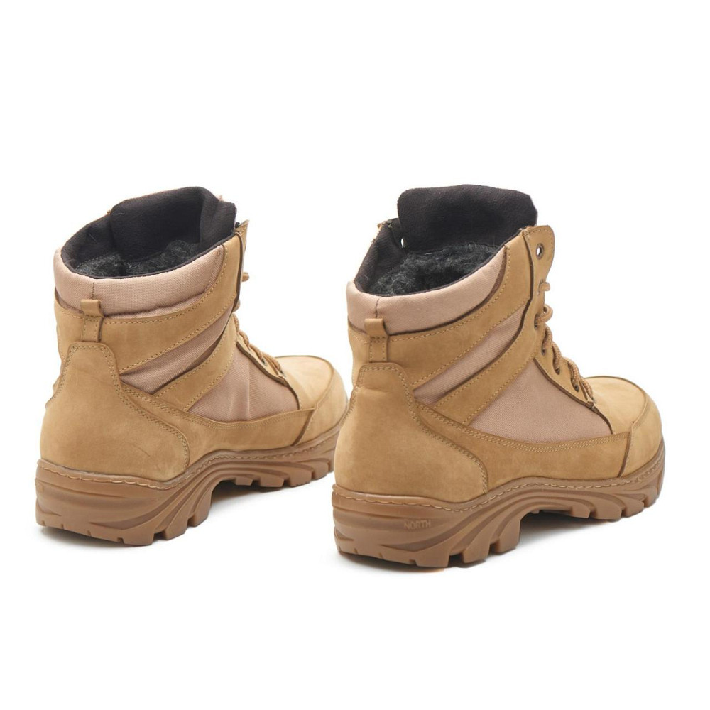 Зимові, справжні чоловічі тактичні черевики, берці, кольору кайот Харків - фото 7