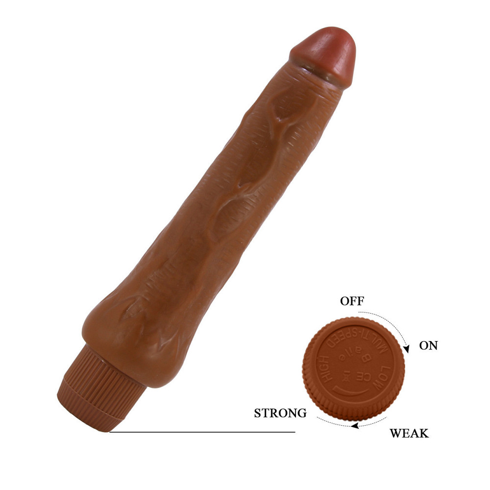 Вібратор - Barbara Dryad Vibrator 9,8" Brown Sex Aura Київ - фото 10