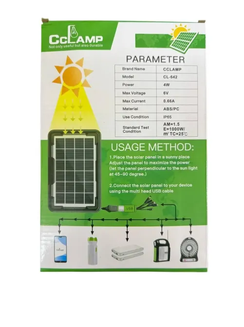 Солнечная панель батарея 4W CL-642 Коломия - фото 2