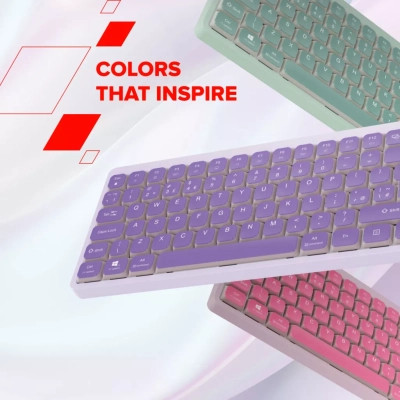 Клавіатура Canyon OnType 10 TKL Mechanical Silent Low-profile USB UA Pink (CNS-HKB10P) Вінниця - фото 7