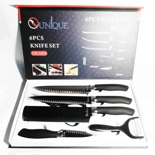 Набор ножей кухонных UNIQUE UN-1821 Коломия - фото 4