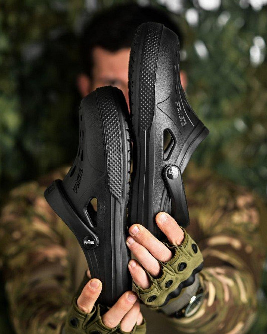 Кроксы черные ДЛ6587 Одесса - изображение 3