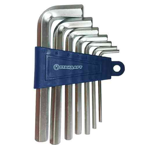 Набор шестигранников Г-образных 7ед. СТАНДАРТ HKS0701 Одесса