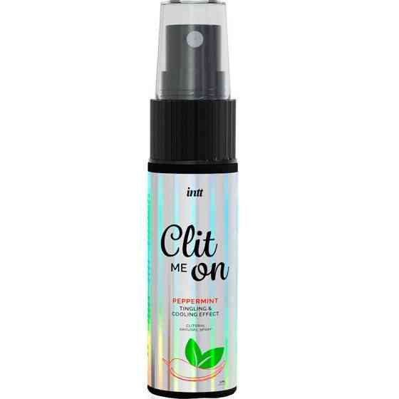 Возбуждающий спрей для клитора Intt Clit Me On Peppermint Cooling Effect 12 мл, охлаждающий эффект Sex Aura Киев