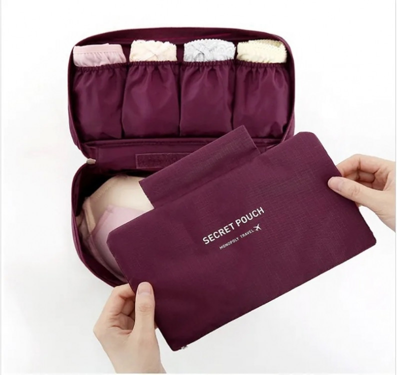 Органайзер для белья дорожный Monopoly бордовый Винница - изображение 1