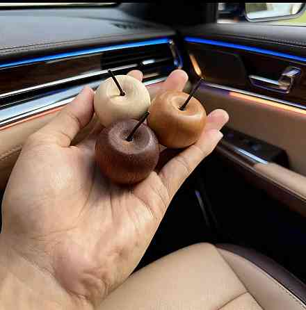 Набір деревʼяних арома-дифузорів у формі яблук, 3 шт Київ