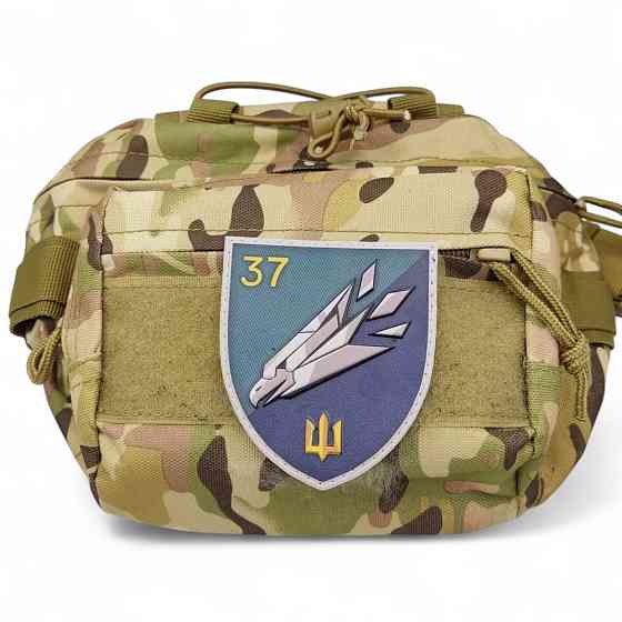 Патч / шеврон ЗСУ 37 ОБр морпіхоти Запоріжжя