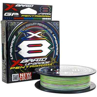 Шнур YGK X-Braid Upgrade X8 Pentagram 150m 1.2/0.185mm 25lb/11.3kg (5545.04.26) Вінниця