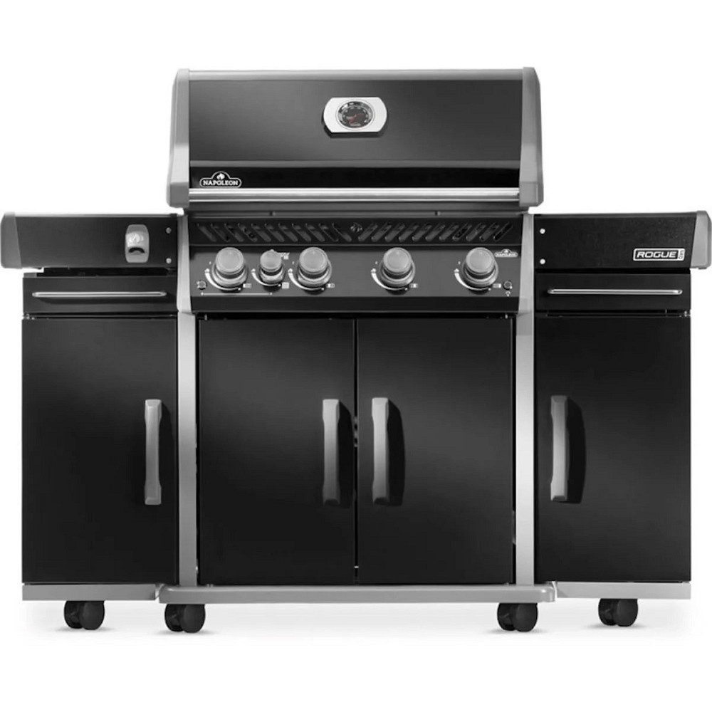 Тумба для газового гриля Napoleon Rogue чорна емальована 1 шт 68007 Код: 013236 Рівне - фото 6