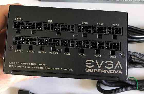 Блок живлення EVGA SuperNOVA 1000 G3 (220-G3-1000) 1000W Gold. Харків