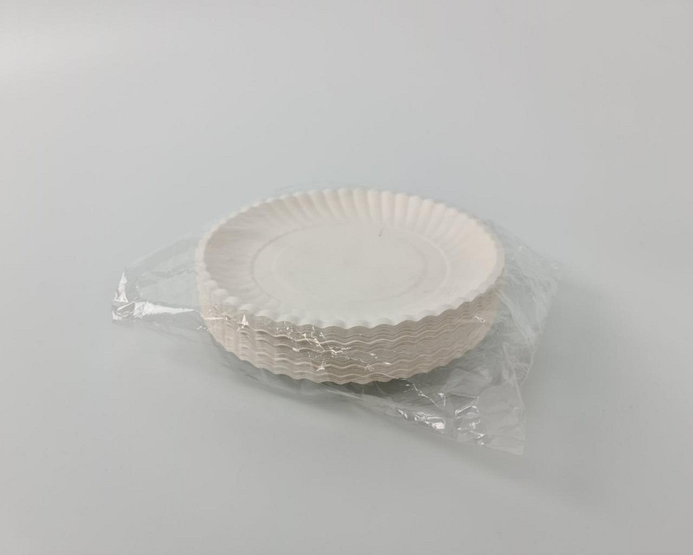 Тарілка паперова біла D-18 см (100)* (100 шт.) Харків - фото 2