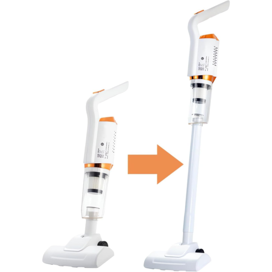 Беспроводной пылесос 4в1, 120 Вт, 2200 мА/ч, HY-118 / Ручной аккумуляторный пылесос с насадками Киев