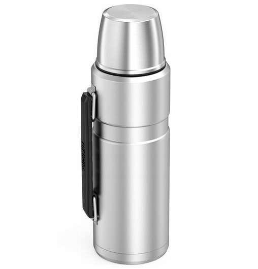 Термос 1.2 літра з ручкою для напоїв Thermos "Stainless King" (170060) Нержавіюча сталь Нововолинськ - фото 4