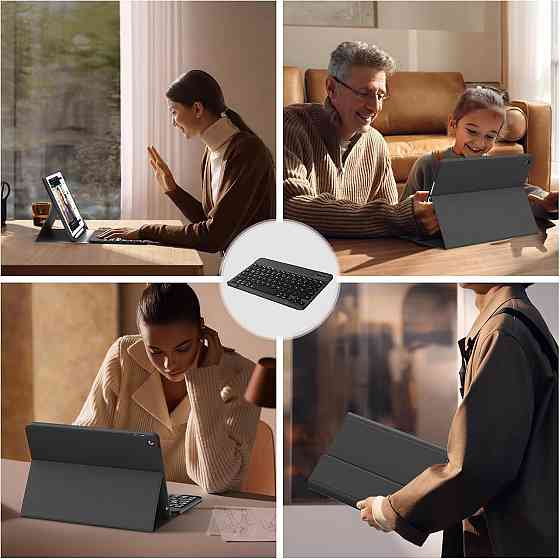Защитный чехол с Bluetooth клавиатурой для iPad 9th/8th/7th Generation 10.2 Inch 2021/2020/2019 Днепр