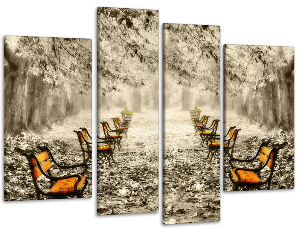 Модульная картина Осень Парк Art-77_4 110x160 см Киев - изображение 1