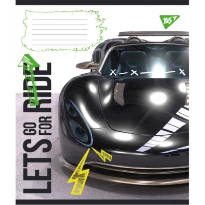 Тетрадь Yes А5 Lets go for ride 48 листов, линия (766735) Винница - изображение 2