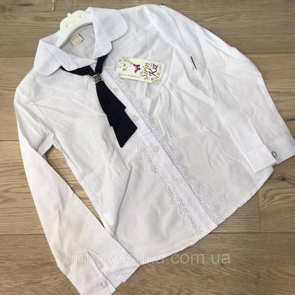 Красивая школьная блузка с длинным рукавом 128-164 Кривой Рог - изображение 7