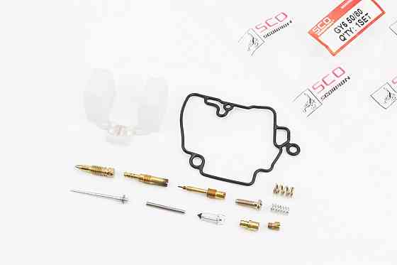 Ремонтний к-кт карбюратора 50-80cc, 12 деталей + поплавець Київ