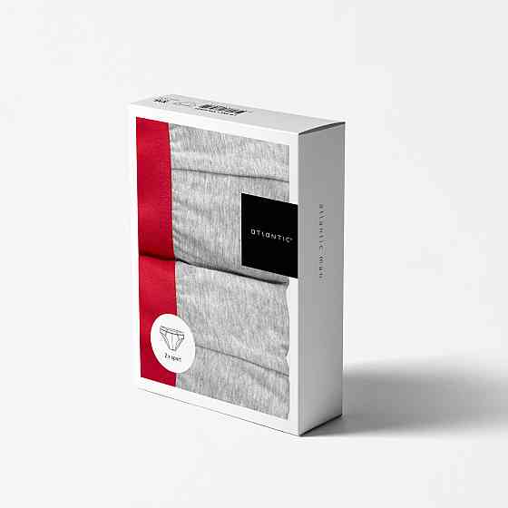 Трусы мужские спорт Atlantic MP-1482 L, Серый Киев