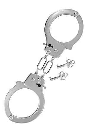 Наручники Fetish Tentation Soft adjustable metal wrist cuffs Sex Aura Київ