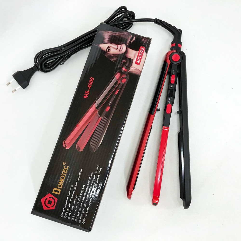 Праска для завивки волосся Domotec MS-4909, Плойка для створення завивки Круті плойки волосся WC-15 Львів - фото 7