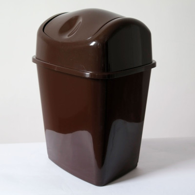 Контейнер для мусора ММ Пласт Коричневый 14 л (ММ 14/коричневий) Винница - изображение 1