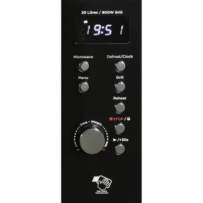 Микроволновая печь AIWA NAMICOOK CRYSTAL20 (MW-202DG BK) Винница - изображение 5