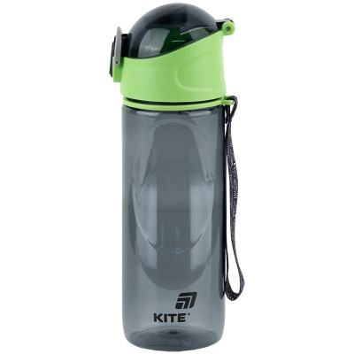 Поильник-непроливайка Kite 530 мл, сіра (K25-400-2) Винница - изображение 1