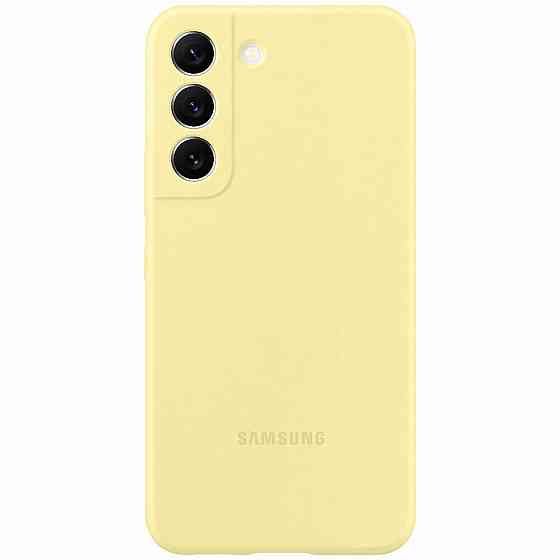 Чохол-накладка Samsung Silicone Cover для Samsung Galaxy S22 SM-S901 Butter Yellow (EF-PS901TYEGRU) ( 16725 ) Харків