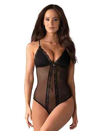 Боди - Obsessive 841-TED-1 Body Black - S/M Sex Aura Киев