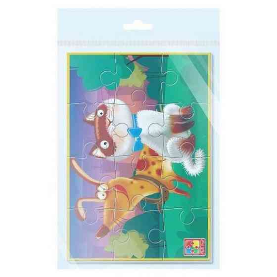 Детские развивающие мягкие пазлы 