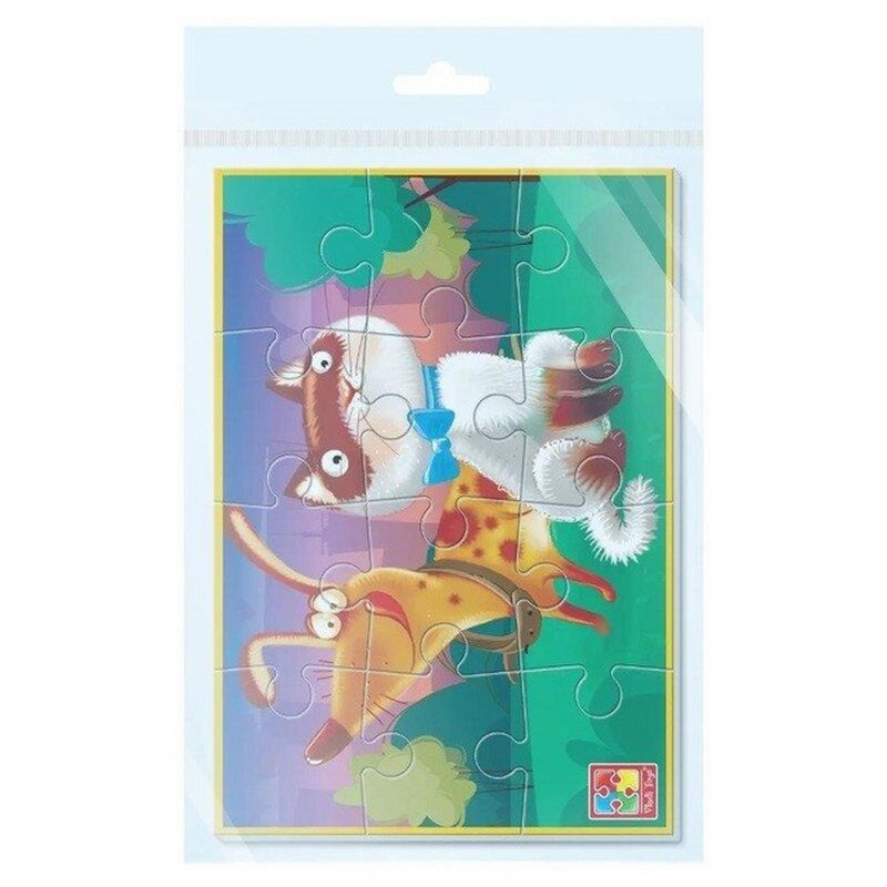 Детские развивающие мягкие пазлы 