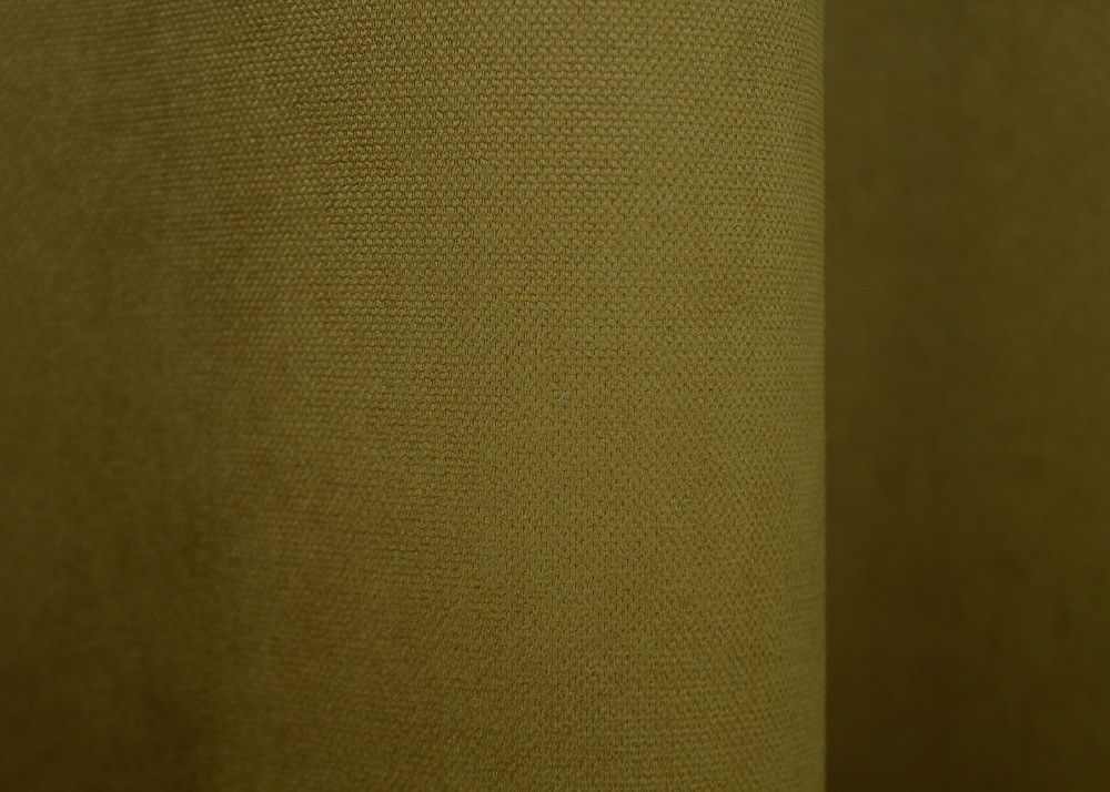 Шторна тканина мікровелюр Petek колір гірчичний 1503ш Київ - фото 3