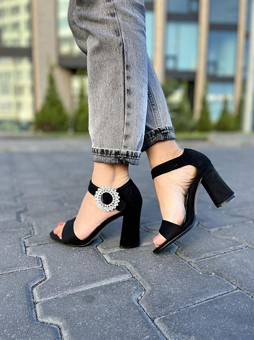 MISSKA Босоніжки жіночі MISSKA D287-V2340 чорні (літо, еко-замша) (4451) 36-39 Коломыя - изображение 6