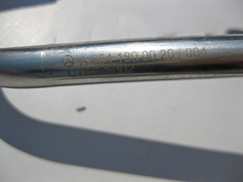 Mercedes-Benz  A6541800020 Подає маслопровід турбіни двигуна OM654 R4 2.0 Diesel C-Class W205 E-Class W213 Одесса - изображение 3