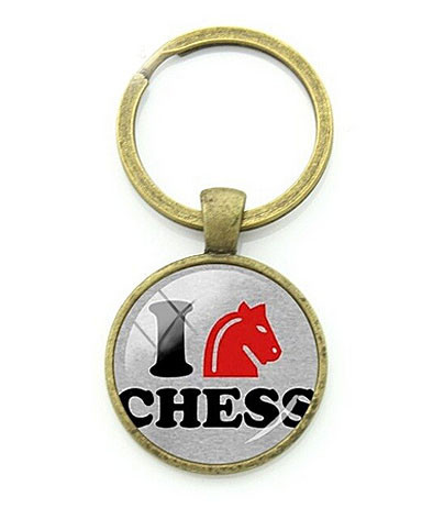 Брелок для ключей Шахматы I love chess Киев - изображение 1