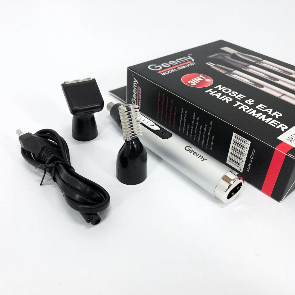 Тример для бороди носа вух волосся GEMEI, Тример для носа і вух хорошої якості насадка KC-80 Львів - фото 6