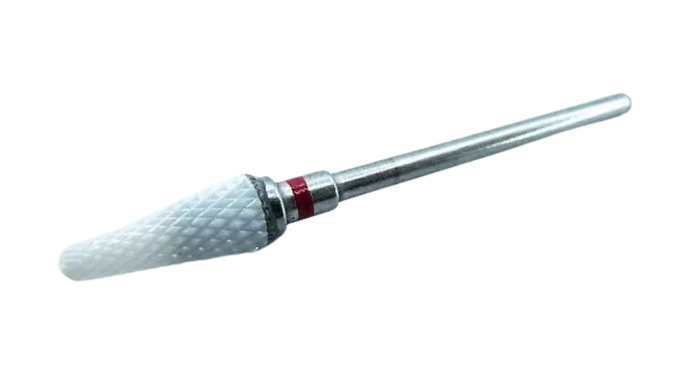 Насадка-фрез керамічну парасольку, червона дрібна зернистість Київ - фото 1