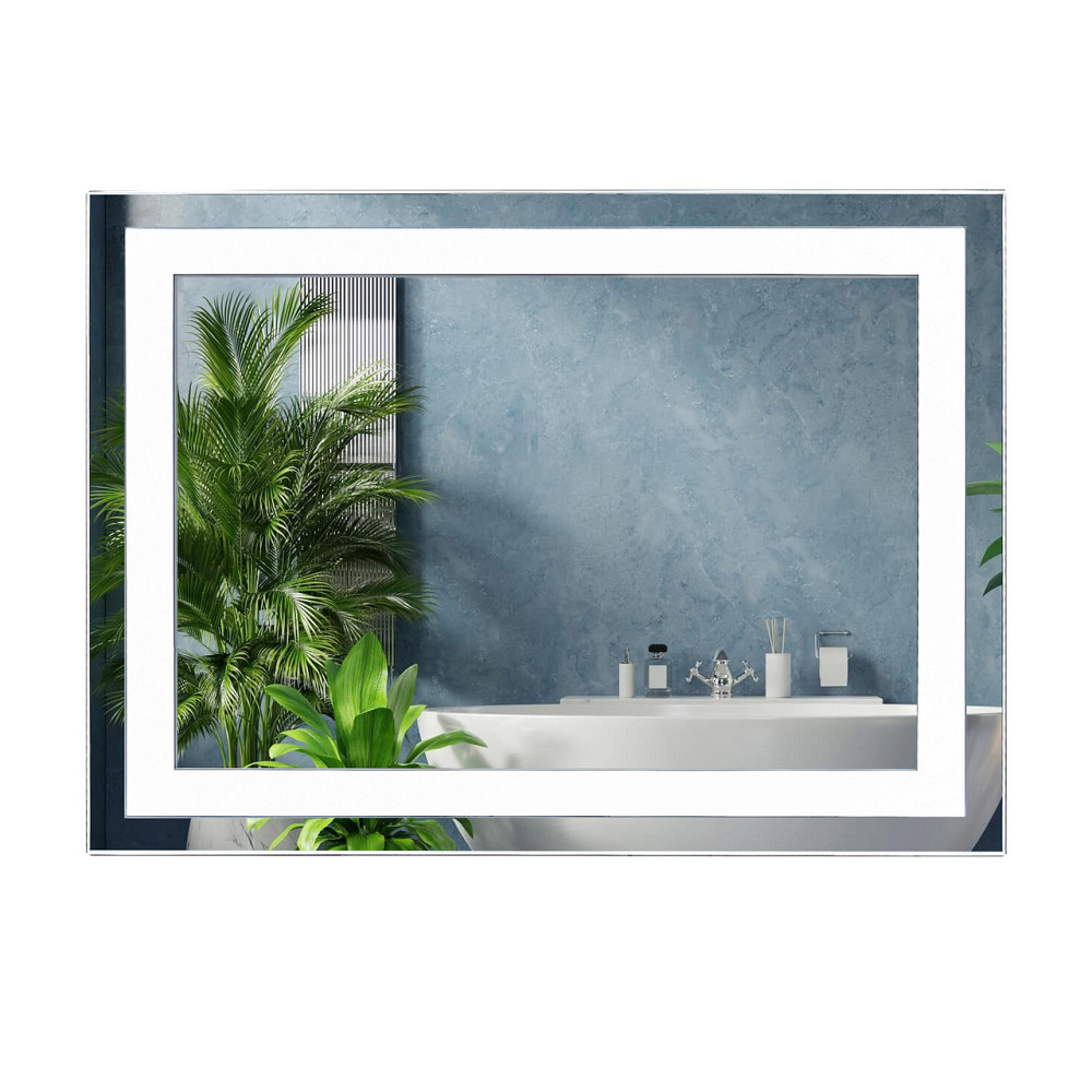 Дзеркало UNIO MRR-05 SQR-AA 1000 x 800 mm LED FL (000026930) Київ - фото 1