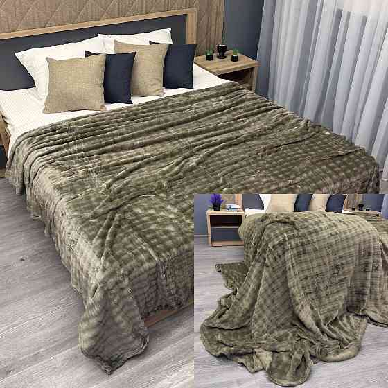 Плед-покривало 200х230 см (+-5см) Soft Night Хакі (87-131) Київ