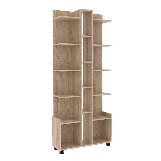 Тумба офисная ОС-6, Дуб Сонома, 820/250/1930 Львов