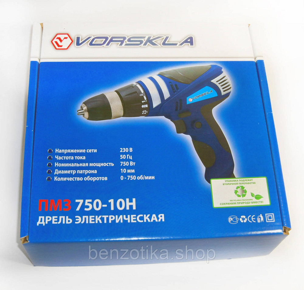Шуруповерт сетевой VORSKLA ПМЗ 750-10Н Киев - изображение 3
