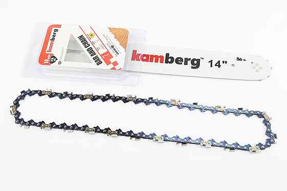 Шина 14"-1,3mm 3/8" 50зв L-39см + ланцюг 3/8"-1,3mm-50зв. квад. зуб, на блістері Київ