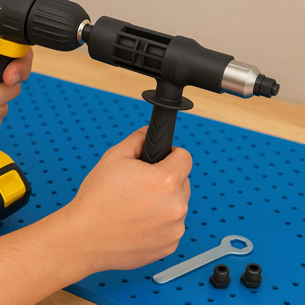 Насадка заклепочник на шуруповерт (2,4 SBR Київ - фото 7