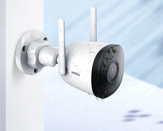 Вулична Wi-Fi відеокамера Imou Dahua Bullet 2E 4Мп – IP66, Smart охорона, нічне бачення, детекція руху Київ